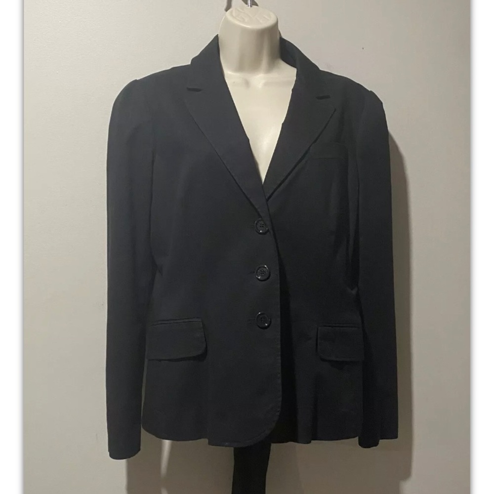Classic Black Women's Blazer Jacket
